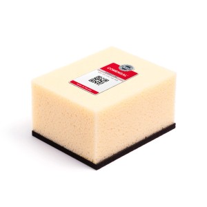 LUX Classic gąbka do płytek, 140x110mm, z gumową wkładką do czyszczenia płytek i usuwania fug.