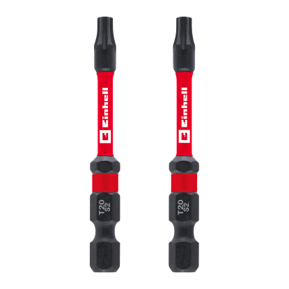 Einhell Zestaw bitów udarowych z podwójnym skrętem T20 60 mm - 2 szt.