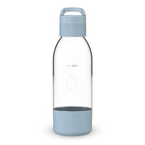 Dafi Butelka do saturatora PushAir lazurowa z uchwytem - 0,5 l