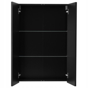 Astor Szafka lustrzana czarna 60x90x14 cm