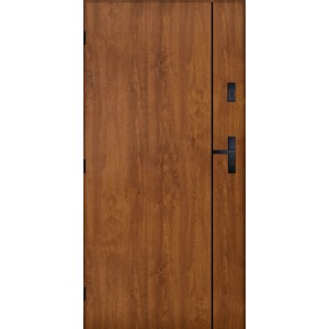 Pantor Drzwi zewnętrzne akustyczne SANTANDER złoty dąb 80L