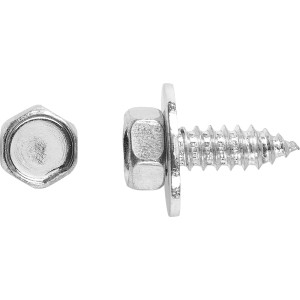 Śruba uniwersalna 6,3x19 mm z łbem sześciokątnym, ocynkowana.
