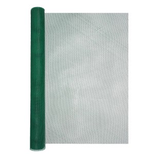 Zielona siatka ogrodzeniowa t.b.t. w rolce do ogrodu.