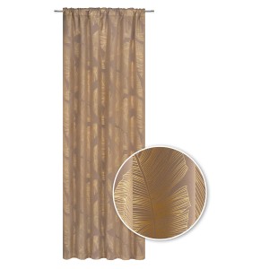 Dekoracyjna zasłona w złote liście na okna, kategoria: Zasłony i firany.