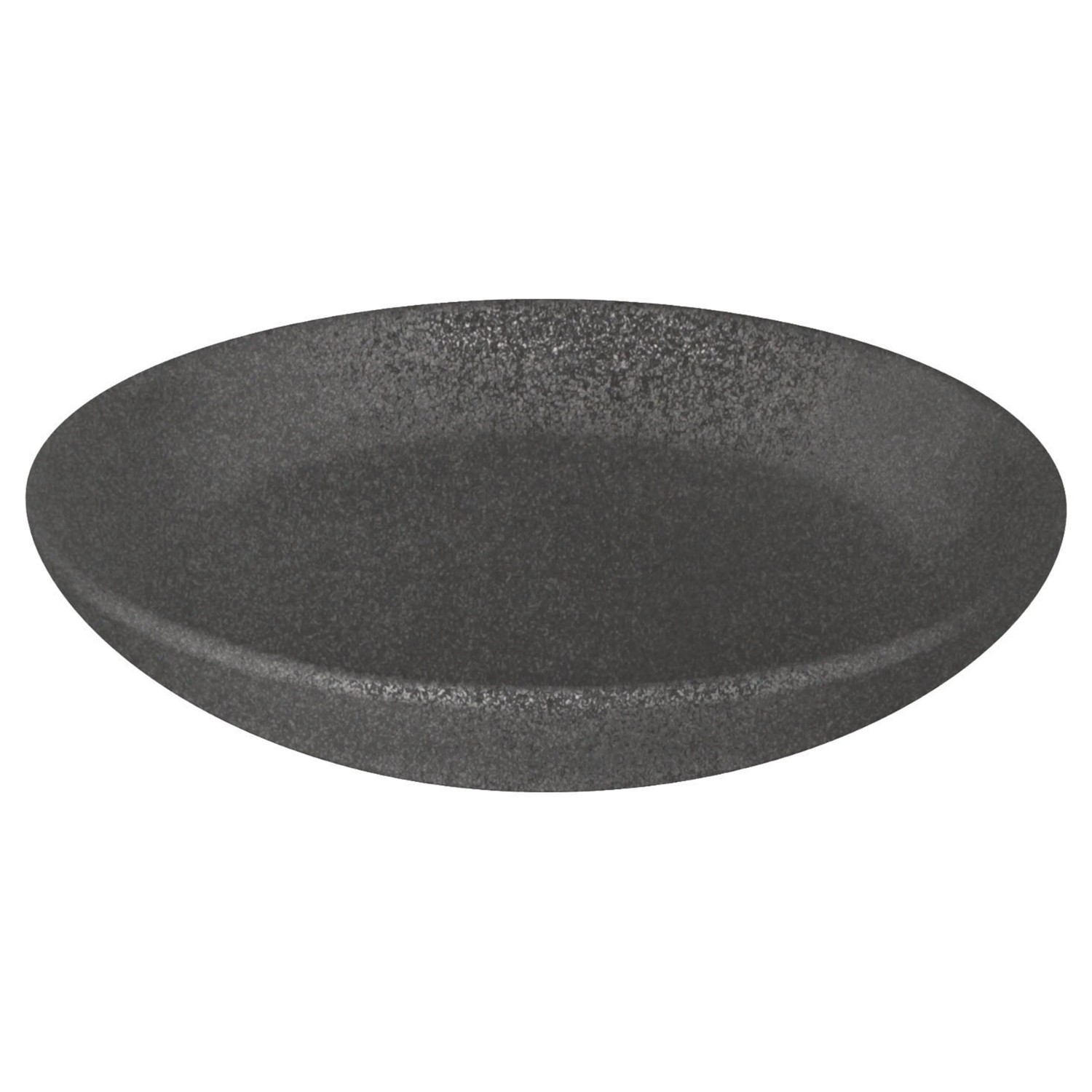 Ceramik Podstawka pod doniczkę ceramiczna szara 18 cm