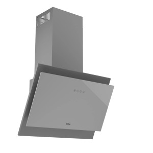 Szary okap ścienny z kategorii Okapy ścienne.