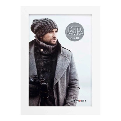 Ramka NARVIK AF biała 21 cm x 30 cm