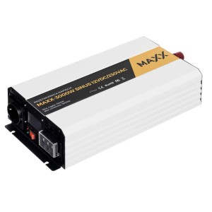 Przetwornica napięcia MAXX do fotowoltaiki, 12V/230V, biała.