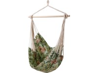 Fotel wiszący LYTTON kwiaty - 90 x 135 cm Fotel wiszący LYTTON kwiaty - 90 x 135 cm