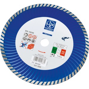 Tarcza diamentowa LUX Classic, 230 mm, segmentowa do szlifierek kątowych.
