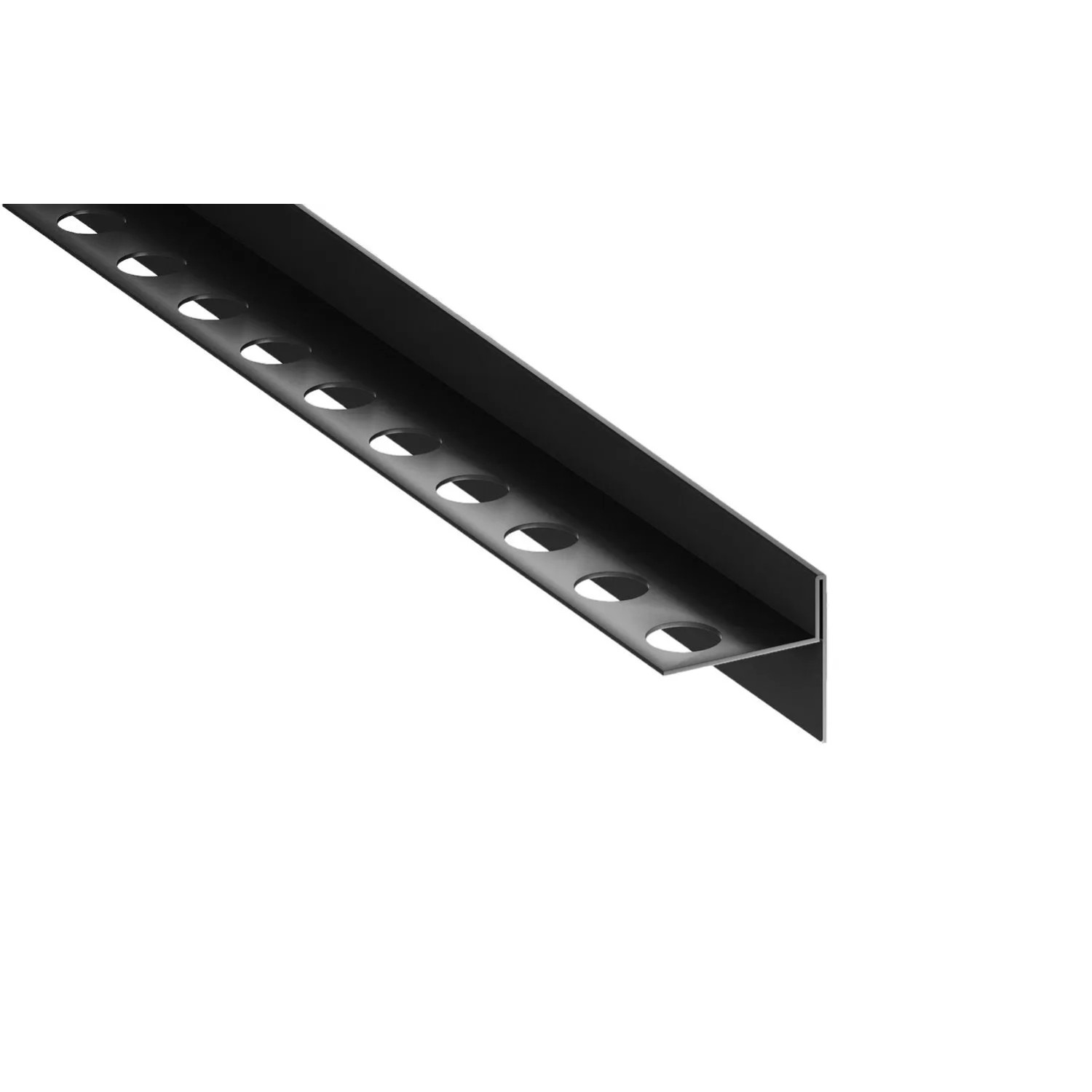 Eviso Listwa spadkowa czarny mat prawa 120 cm