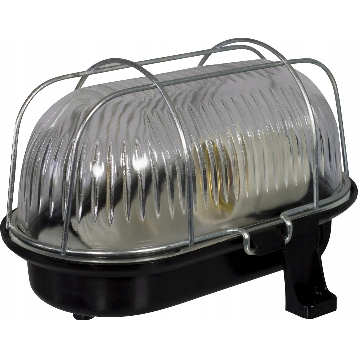 DPM Oprawa kanałowa 1xE27 40W IP44 metalowa czarna