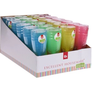 Zestaw kieliszków do wina, mix kolorów - 160 ml