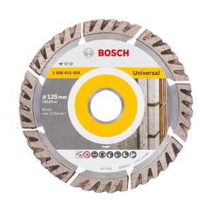 Tarcza diamentowa Bosch Standard Universal, średnica 125 mm, do szlifierek kątowych.