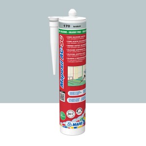 Kasetka silikonu Mapesil AC-SC, kolor krokus 170, do łazienki i kuchni.