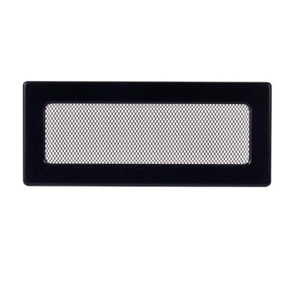 4 Fire Kratka kominkowa czarna 10,5 cm x 25 cm