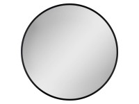 Dubiel Vitrum Lustro Nico Black Koło 80 cm