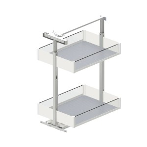 t.b.t. System przechowywania w kuchni z dwiema półkami.