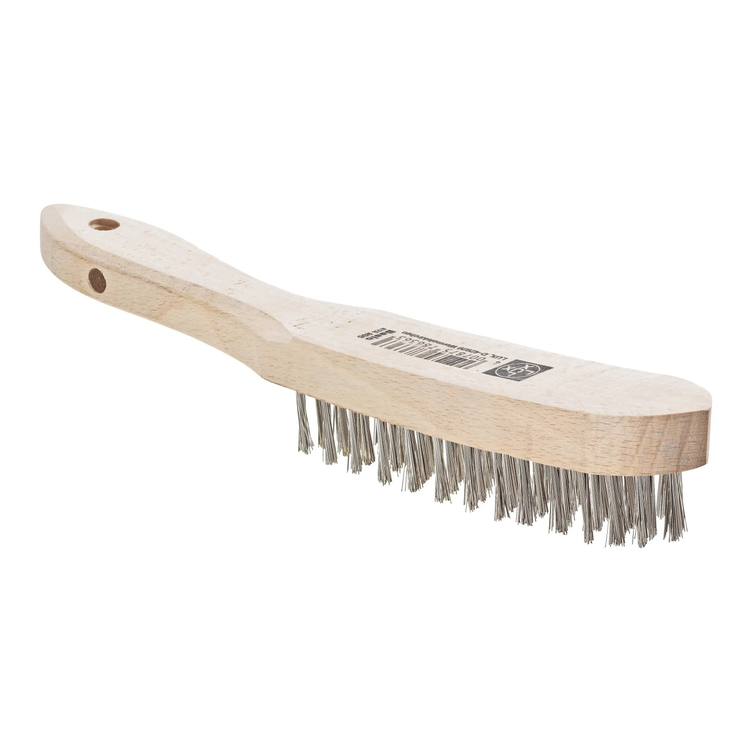 LUX-TOOLS Szczotka druciana 4-rzędowa