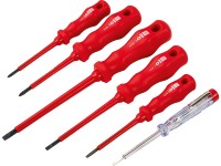 LUX Zestaw wkrętaków VDE - 6 szt LUX Zestaw wkrętaków VDE - 6 szt