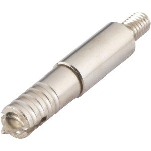 wolfcraft Jednostka wiertła centrującego do frezów, z końcówką z węglika spiekanego, z gwintem.