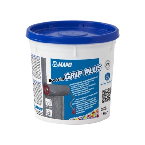 Wiadro z Mapei Eco Prim Grip Plus, grunt do różnych powierzchni.