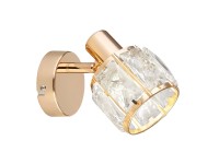 Candellux Kinkiet DUBAI 1xE14 40W różowe złoto