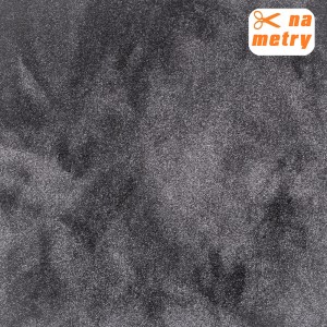 Szary dywan na metry, zbliżenie.