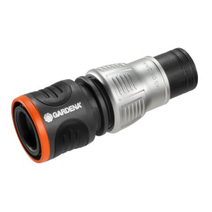 Gardena Premium Water Stop do węży 13-15 mm, mrozoodporny ze złączką metalową.