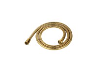 Durasan Wąż prysznicowy stalowy 150 cm złoty