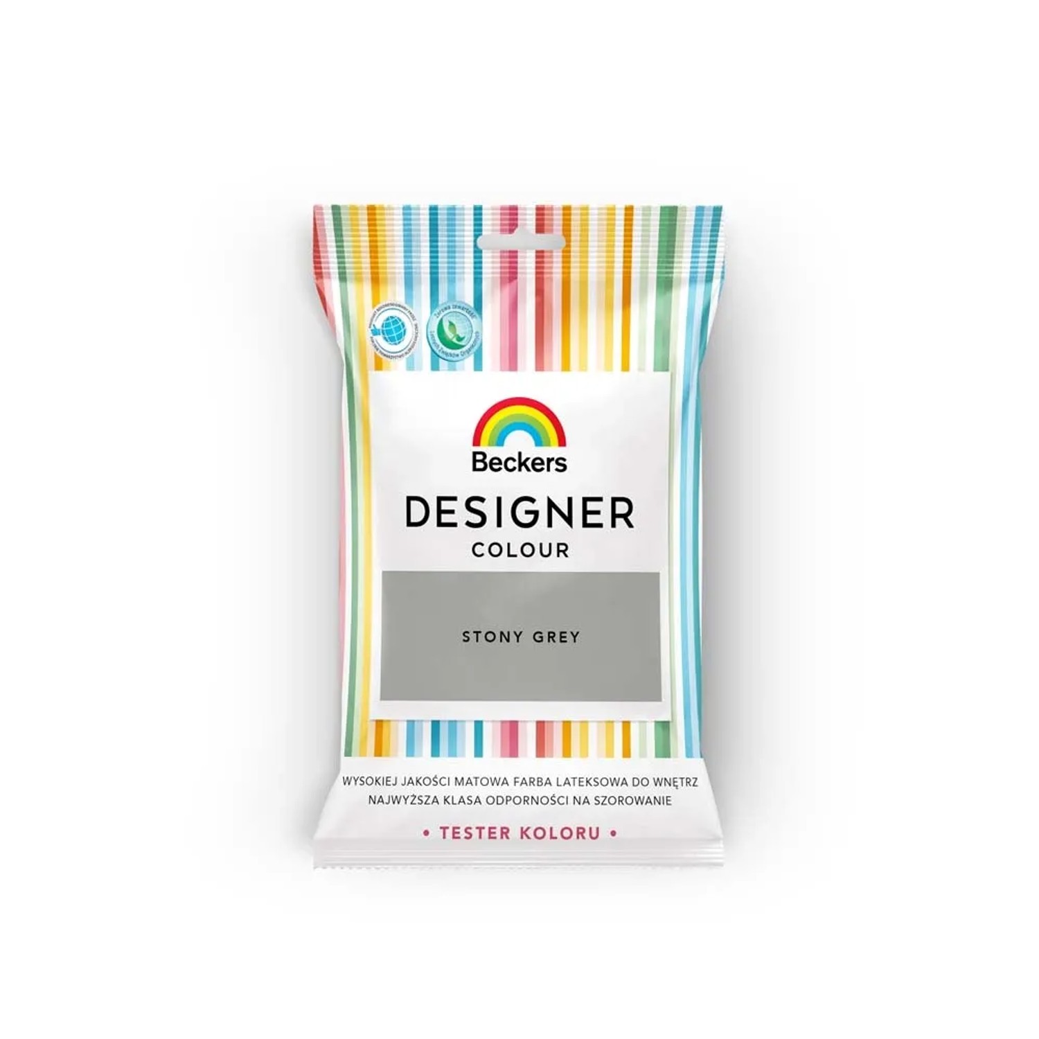 Tester farby Beckers Designer Colour stony grey 50 ml