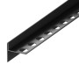 Eviso Listwa spadkowa czarny mat lewa 180 cm