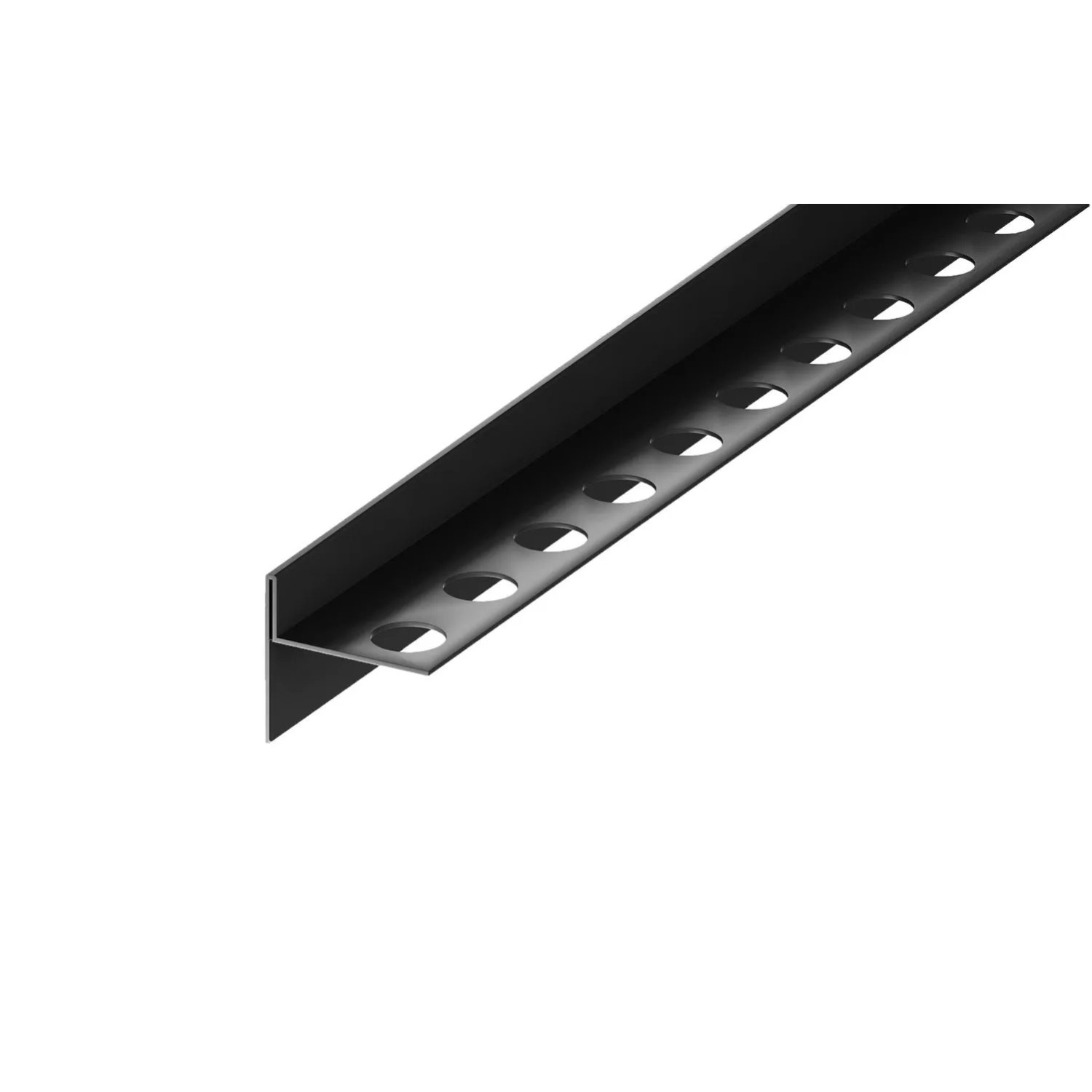 Eviso Listwa spadkowa czarny mat lewa 180 cm