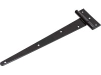 Zawias piwniczny prosty 391x45x11 mm czarny