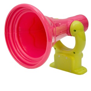 Megafon na plac zabaw różowo-zielony