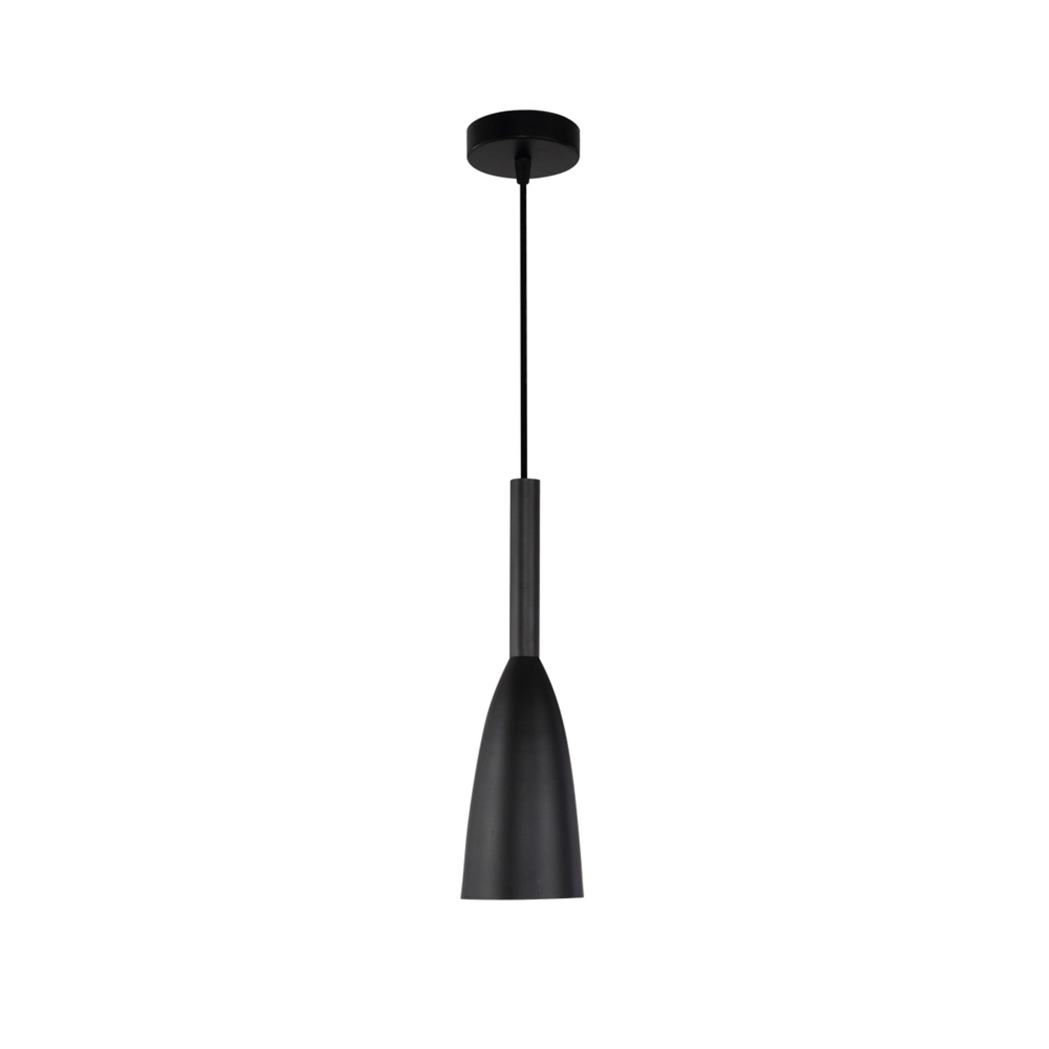 Light Prestige Lampa wisząca SOLIN czarna 1xE27