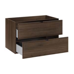 Szafka Terra orzech Villa 2 szuflady 80cm 80x45,6x50