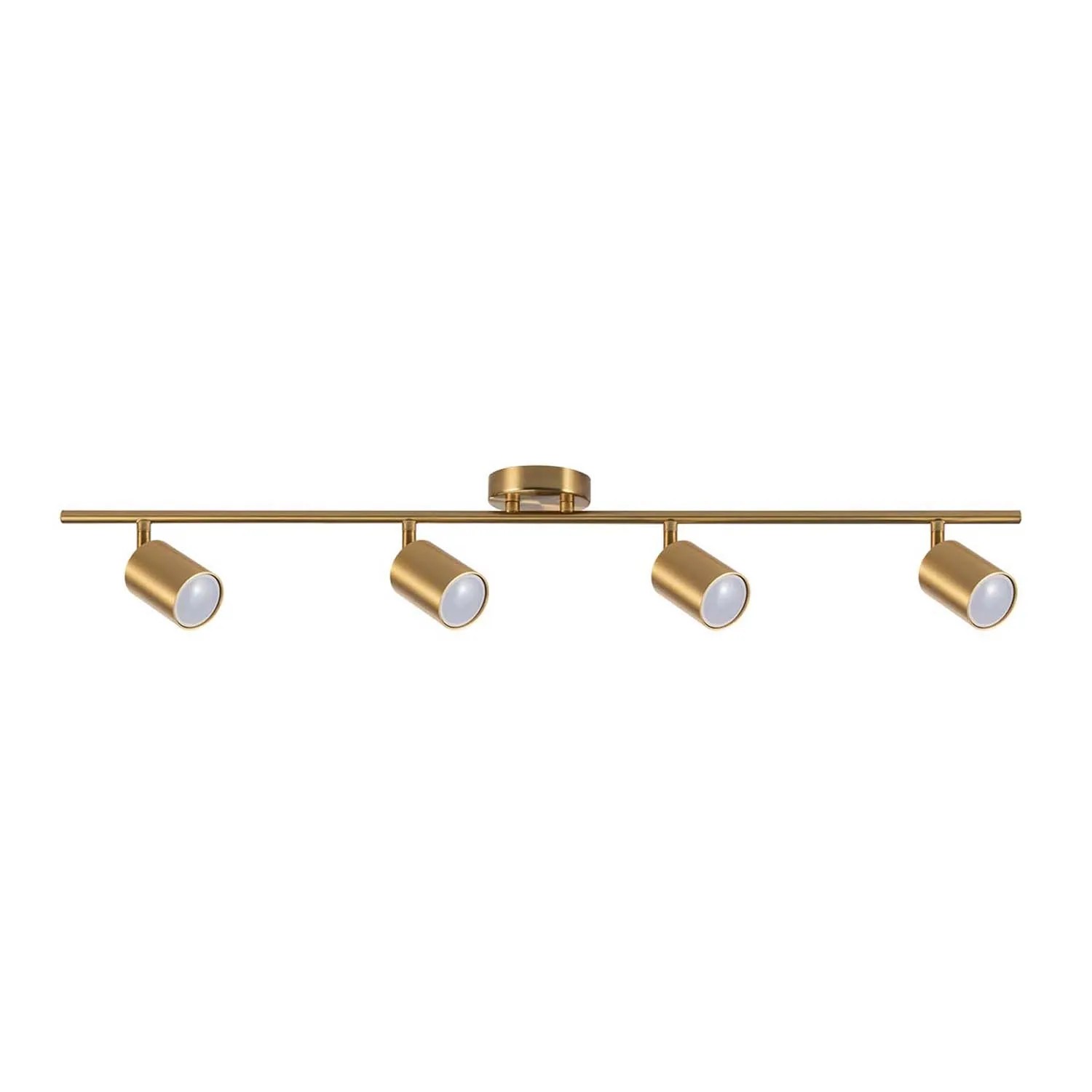 Goldlux Lampa ścienno-sufitowa GOLDI 4xGU10 max. 10W LED złota