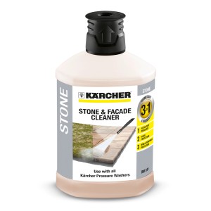 Kärcher 3w1 środek do czyszczenia kamienia i fasad, butelka 1 litr do myjek ciśnieniowych.