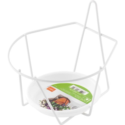 OBI Uchwyt na doniczkę biały 16,5 cm