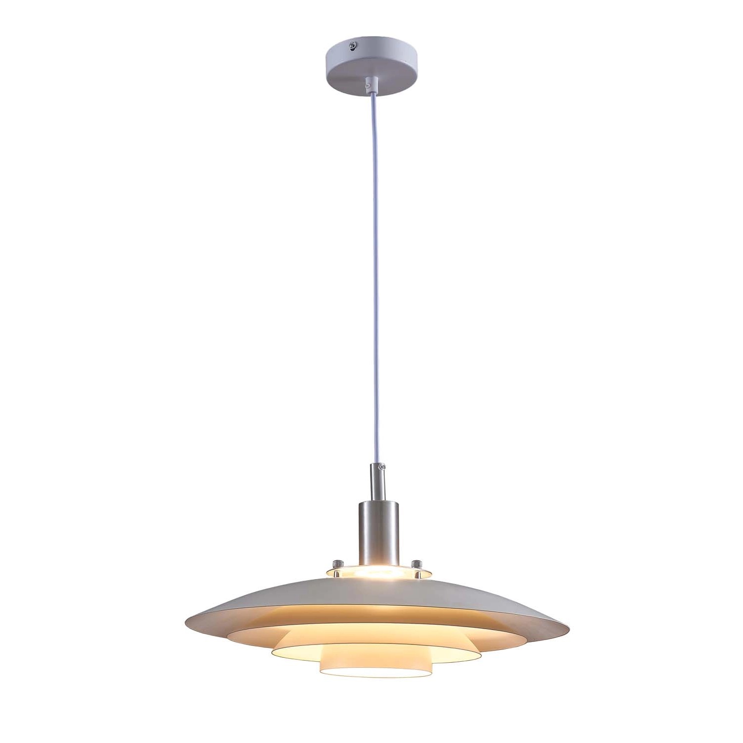 Goldlux Lampa wiszaca Taylor 1x max. 20W E27 biała