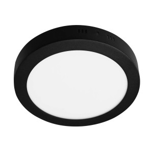 Goldlux Oprawa natynkowa LED RIGEL R220 18W 4000K 1800lm śr. 22 cm czarna
