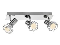 ActiveJet Listwa AJE-BLANKA metal srebrna 3xE14