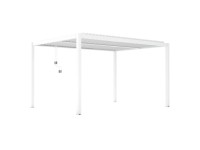 Pergola LUXE LED biała - 3 x 4 x 2,5 m