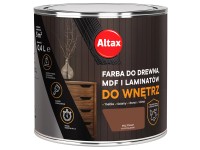 Farba do drewna ALTAX do wnętrz brąz 400 ml