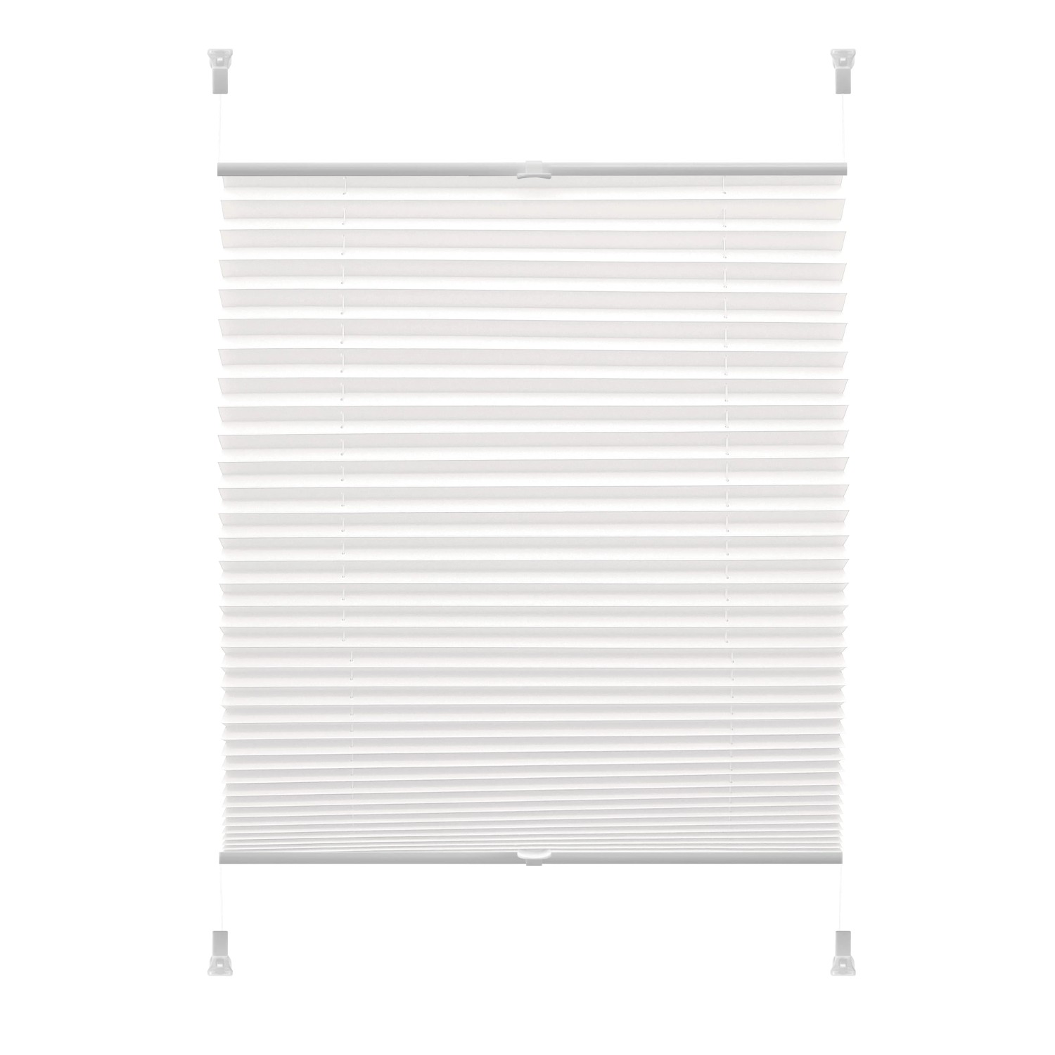Roleta plisowana VERONA biała 73,50 cm x 210 cm
