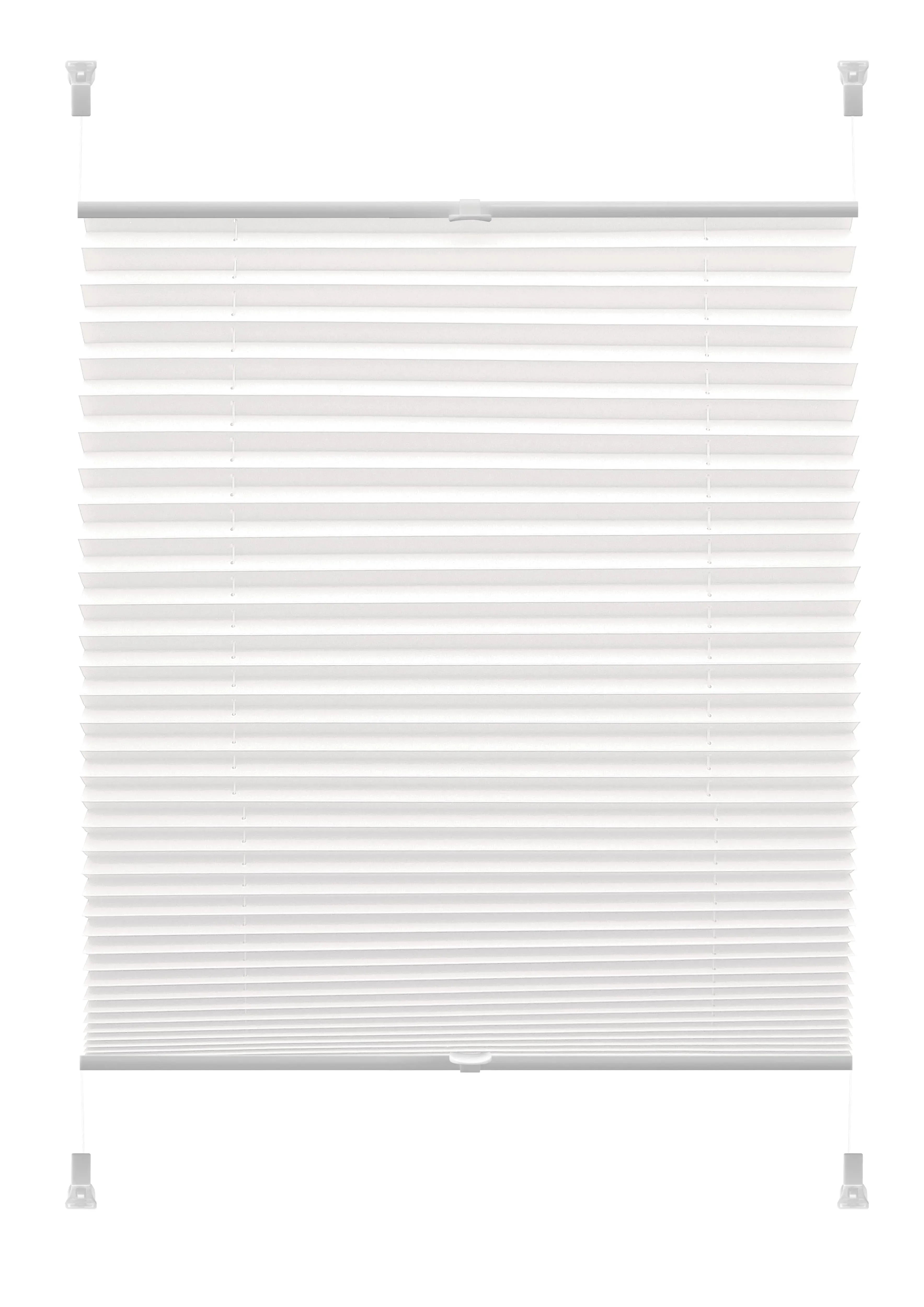 Roleta plisowana VERONA biała 50 cm x 150 cm
