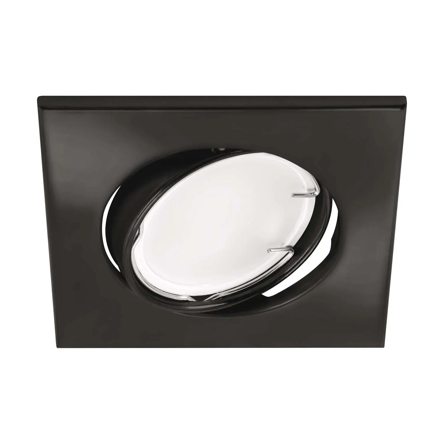Struhm Lampa podtynkowa BONO D 1xGU10/MR16 50W 8,8x8,8cm czarna