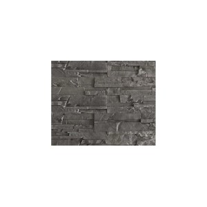 Szara okładzina ścienna z kamienia naturalnego t.b.t. do użytku wewnętrznego i zewnętrznego.