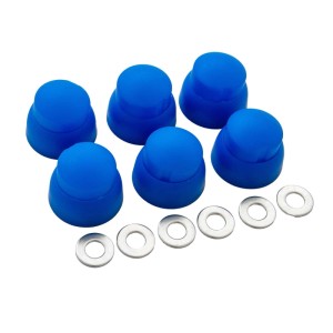 4IQ Zaślepki niebieskie do śrub 5 x 20 x 21 cm 30 szt.